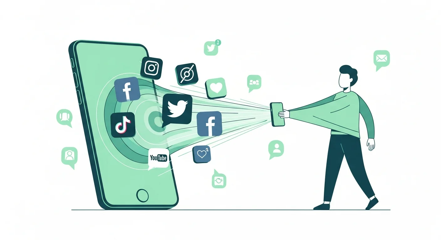 How Social Media Fuels Phone Overuse