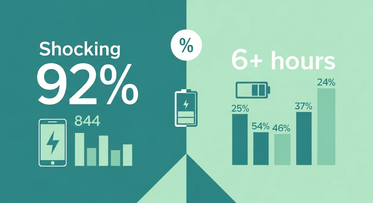 Statistics on Smartphone Dependency That Will Shock You